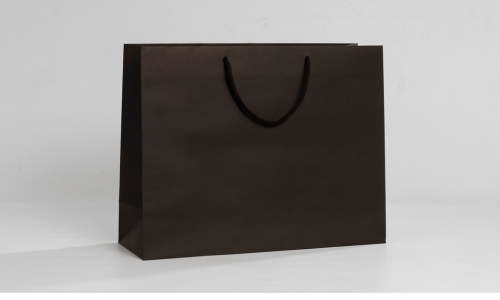 Black Kraft Paper Luxury Gift Bags - 450x150x350mm